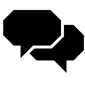 Icon Sprechblasen